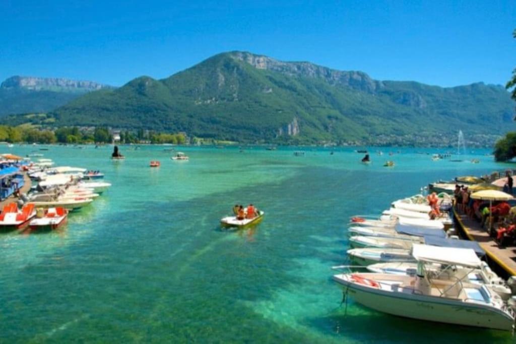 アヌシーLa Petite Venise Des Alpes, Ultra Centre 1 A 5 Persアパートメント エクステリア 写真