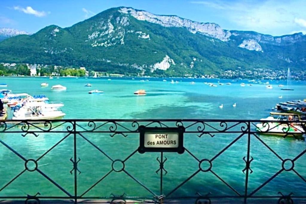 アヌシーLa Petite Venise Des Alpes, Ultra Centre 1 A 5 Persアパートメント エクステリア 写真